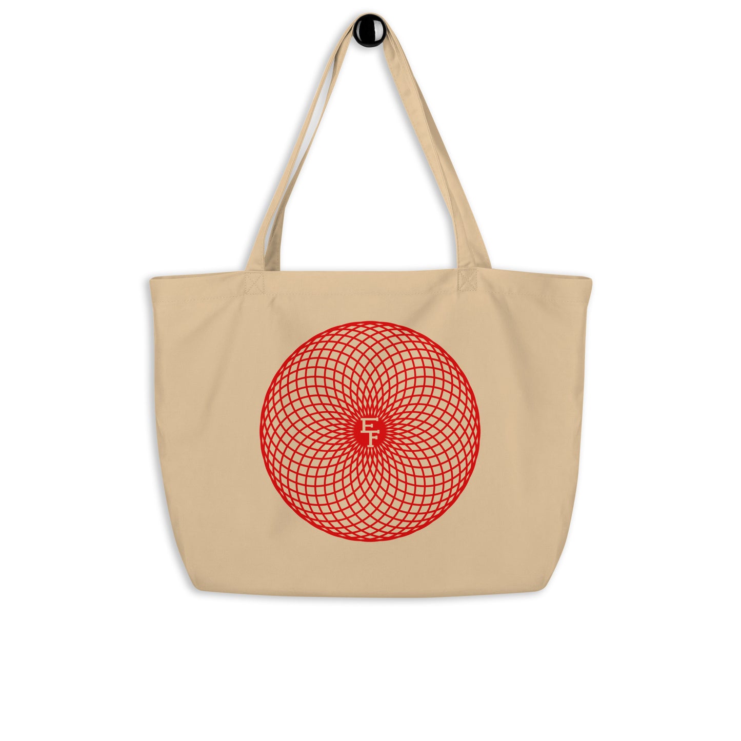 EF "TORUS X" Large organic tote bag