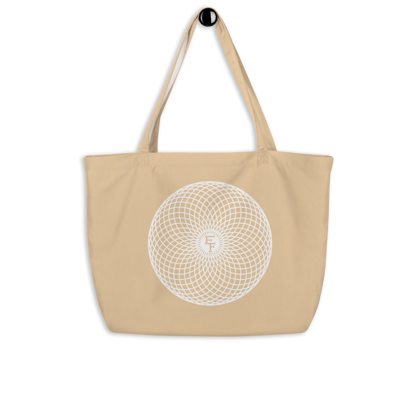 EF "TORUS X" Large organic tote bag