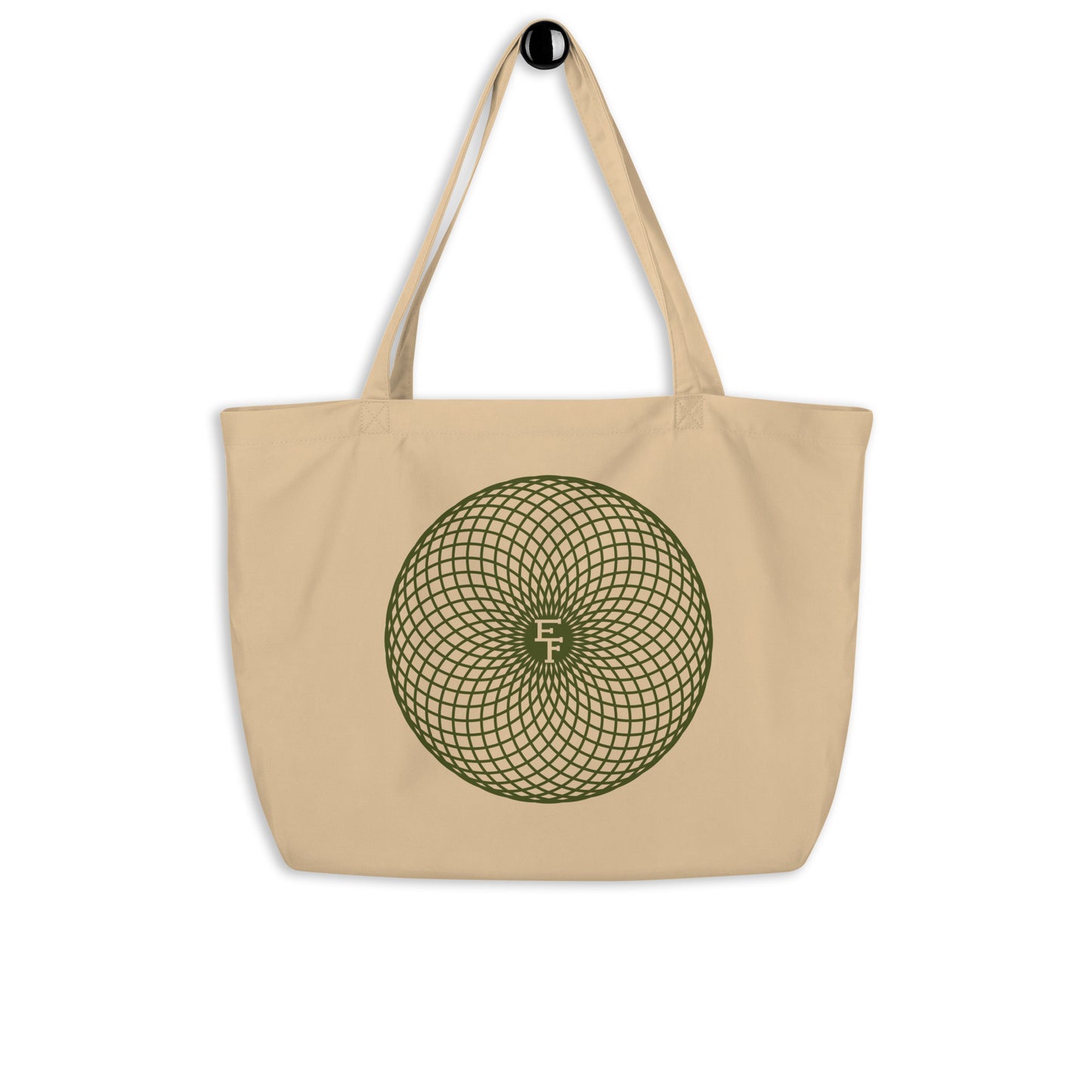 EF "TORUS X" Large organic tote bag