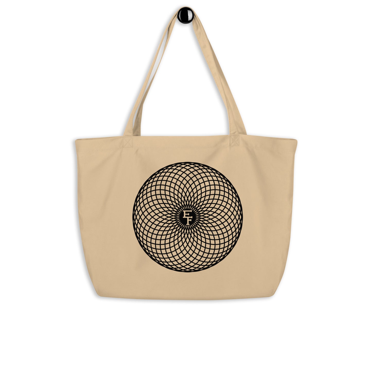 EF "TORUS X" Large organic tote bag