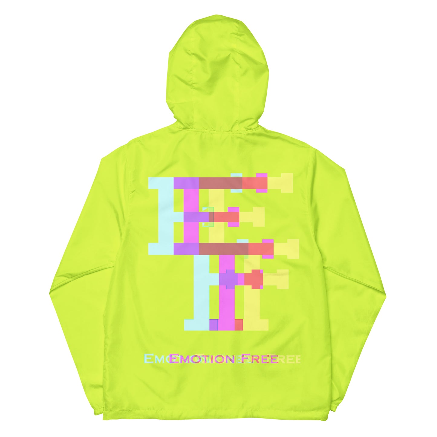 EF "TORUS X" Glitch'N Unisex zip up windbreaker