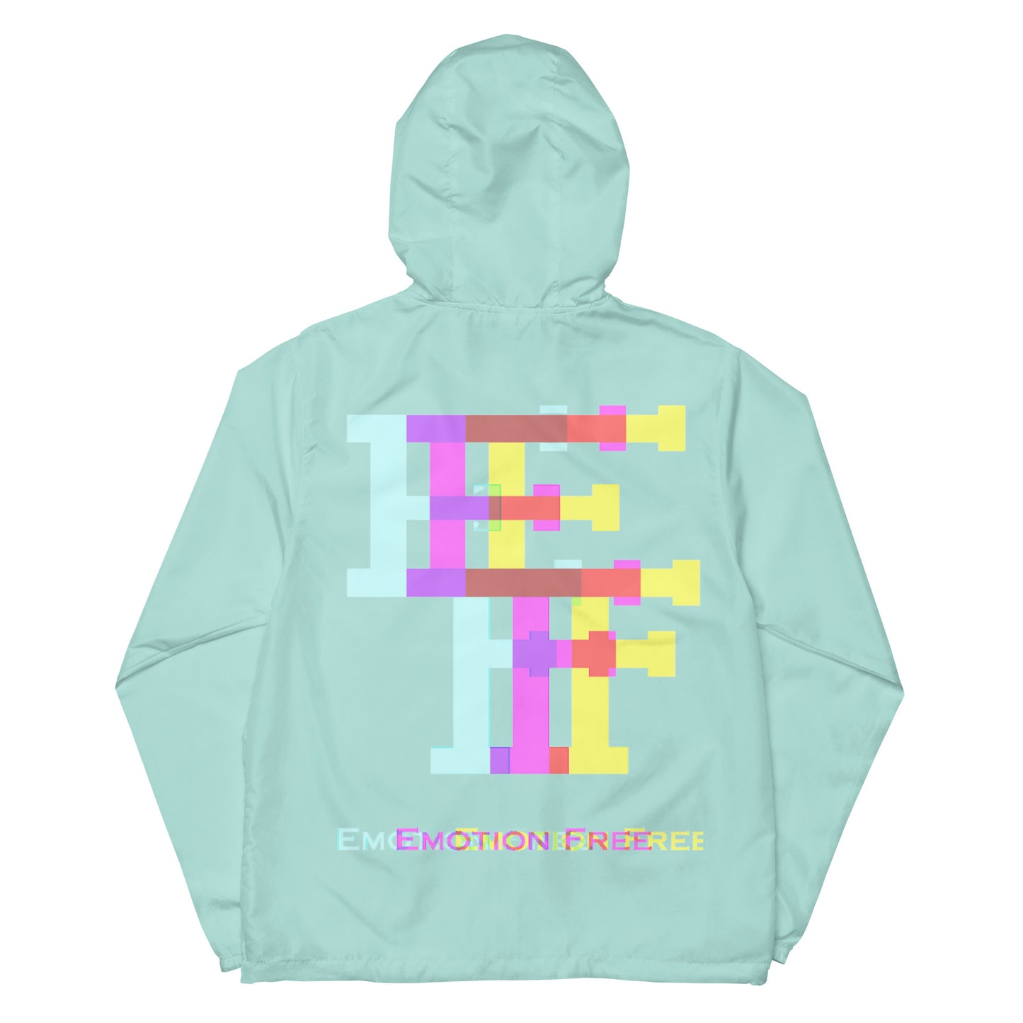 EF "TORUS X" Glitch'N Unisex zip up windbreaker