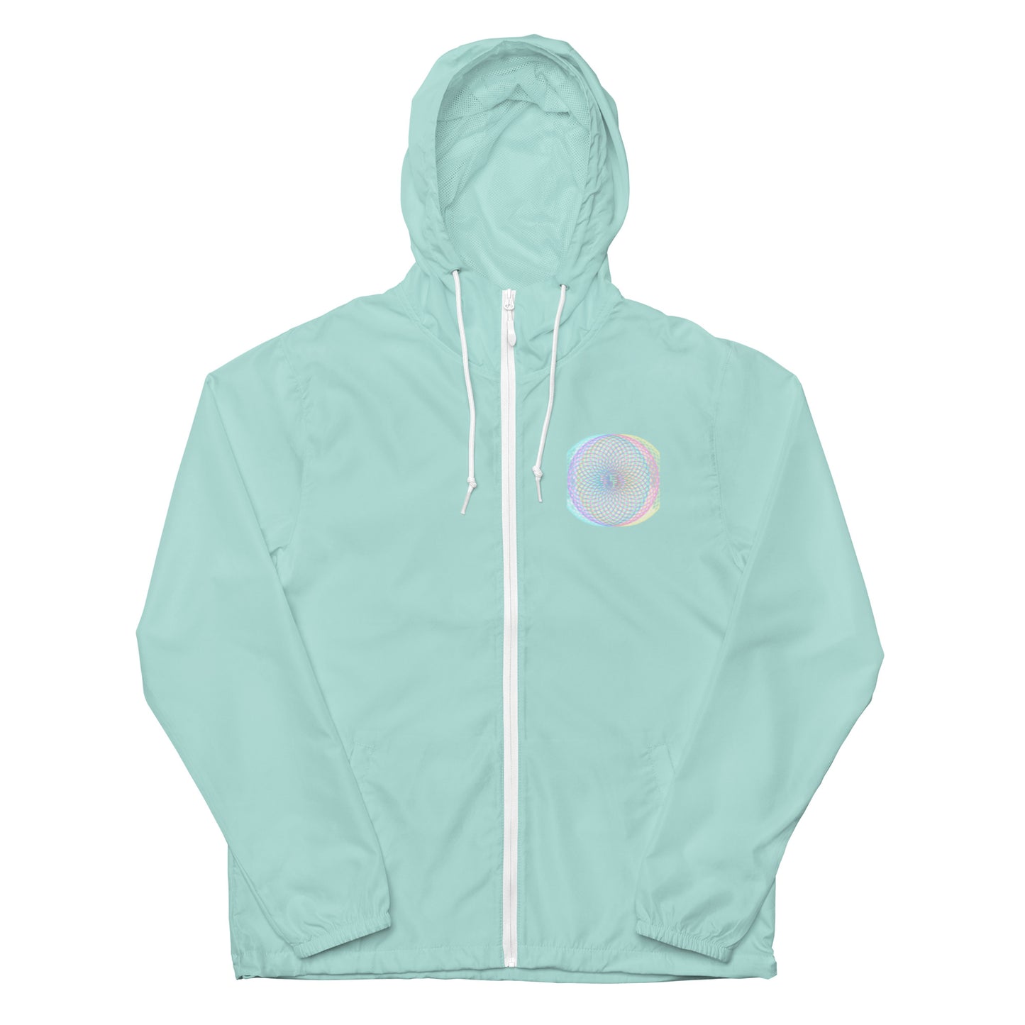 EF "TORUS X" Glitch'N Unisex zip up windbreaker