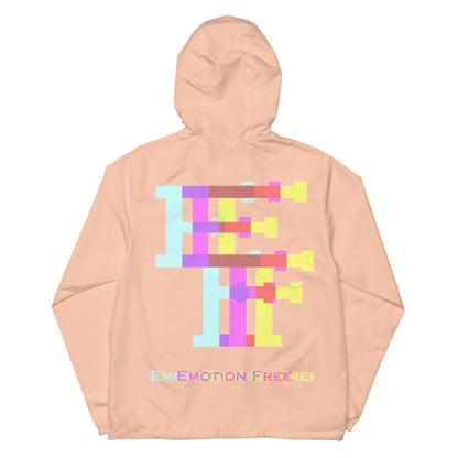 EF "TORUS X" Glitch'N Unisex zip up windbreaker