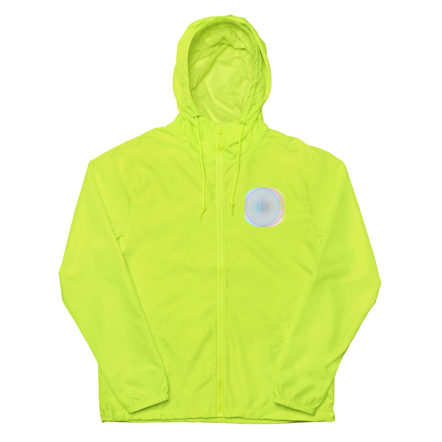 EF "TORUS X" Glitch'N Unisex zip up windbreaker