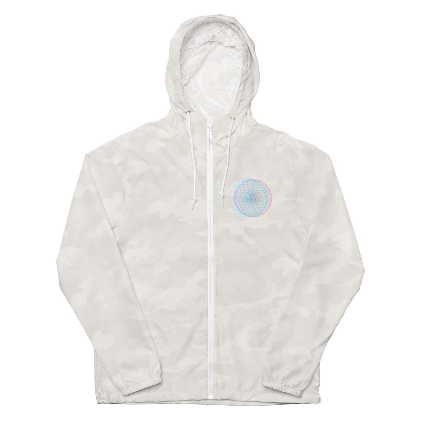 EF "TORUS X" Glitch'N Unisex zip up windbreaker